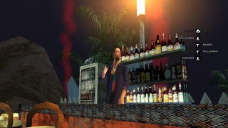 Party Island Bar.