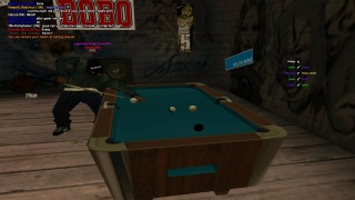 Me and hansi playing some pool