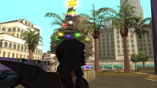 Selfie s Vánočním stromem  