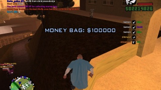MONEY BAG: $100000