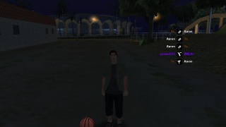 Basketball following me?