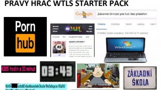 Starter Pack - PRAVÝ HRÁČ WTLS | REAL WTLS PLAYER