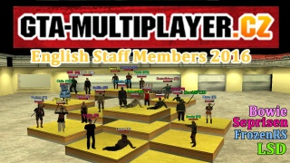 GTA-Multiplayer English Staff Members 2016