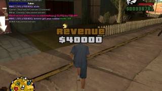 My Biggest Revenue > after getting "King of San Andreas" <3