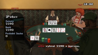 Hrani nove pridaneho pokeru Texas Holdem