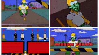 Wrong Side of the Tracks (Simpsons edition) :D