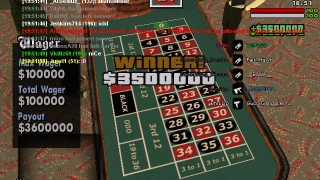 Winner! $3500000$ with 21!