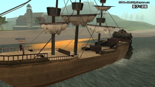 Pirátská loď na WTLS