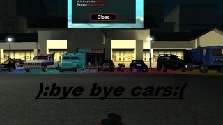 ):bye bye cars:(