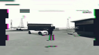 LV Desert Gas Station & Banshee (Glitch Edit)