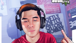 Drawing my friend face as GTA V Style