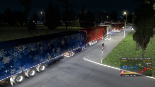 ETS2 christmas delivery in Paris