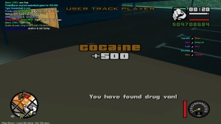 Drug van found!